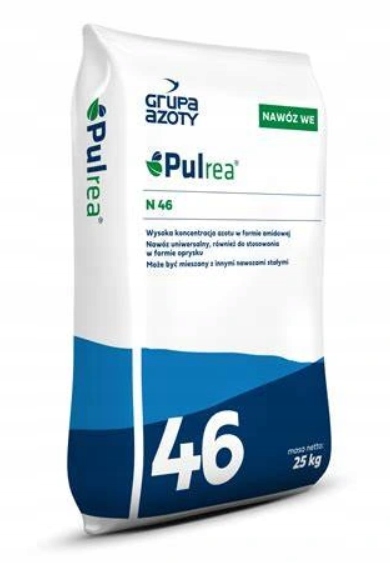 Mocznik Pulrea 25KG Nawóz Azotowy Bez Inhibitora Nawóz Startowy