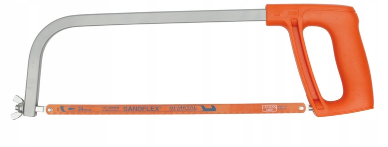 

Bahco 306 Piła Ręczna Metalu Ramka Brzeszczotów