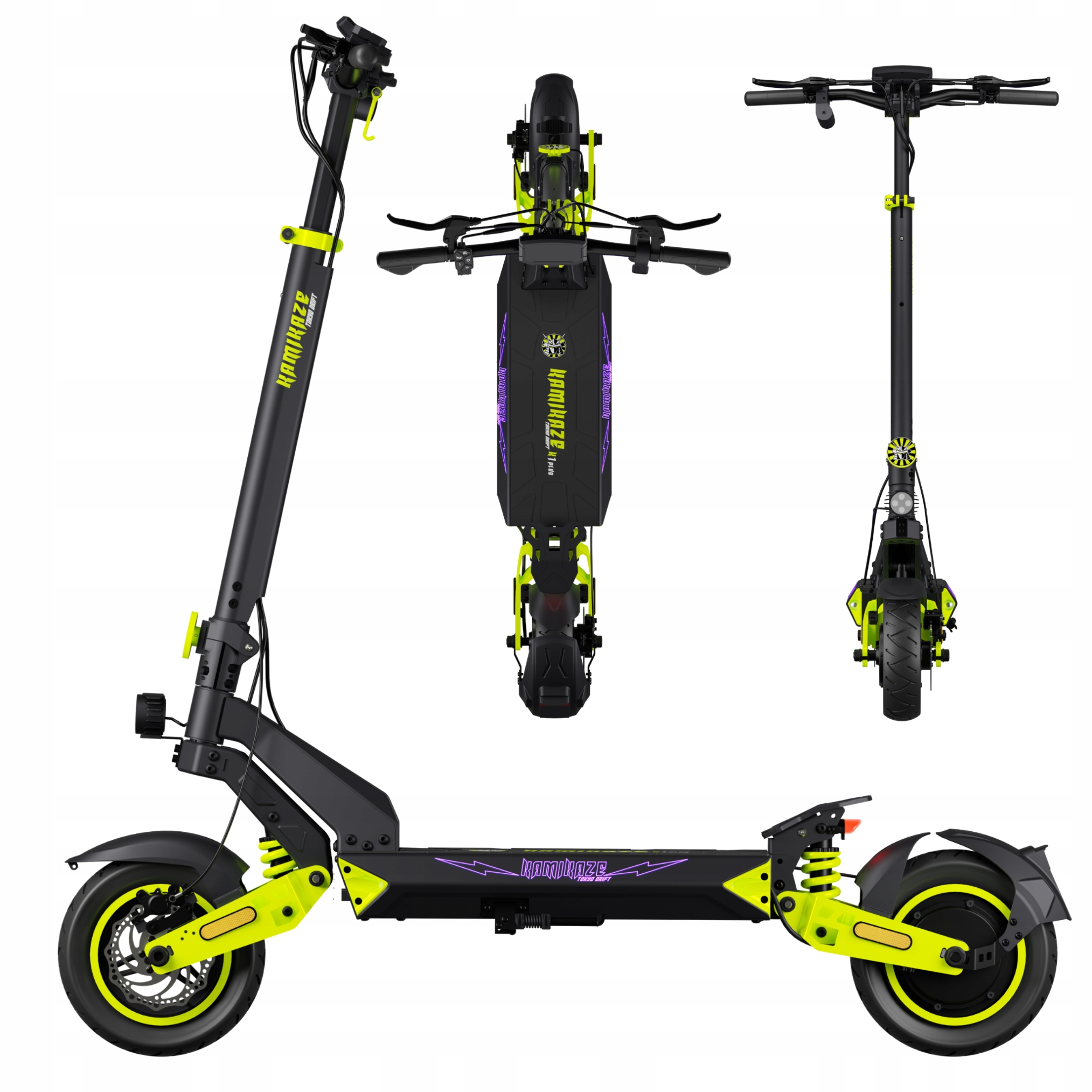 K1 Plus Tokyo 2025 elektrické vozidlo 1000 W, 48 V, 20 Ah, 45 km/h, 11" kola