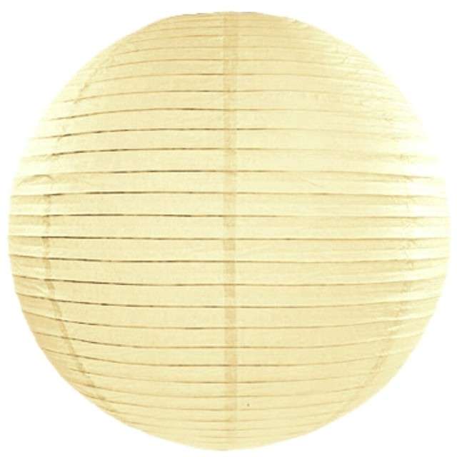 

dekoracja wisząca Kula lampion 20 cm Kremowy ecru
