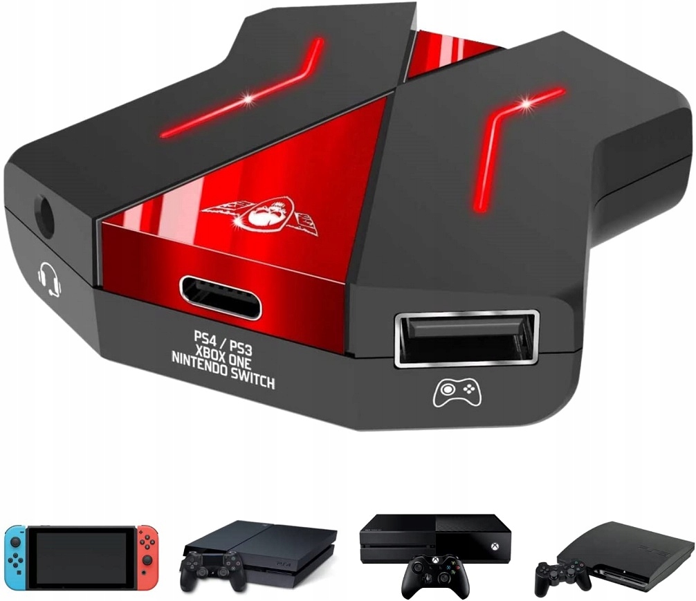 HUB USB Spirit of Gamer Crossgame2 Niebieski