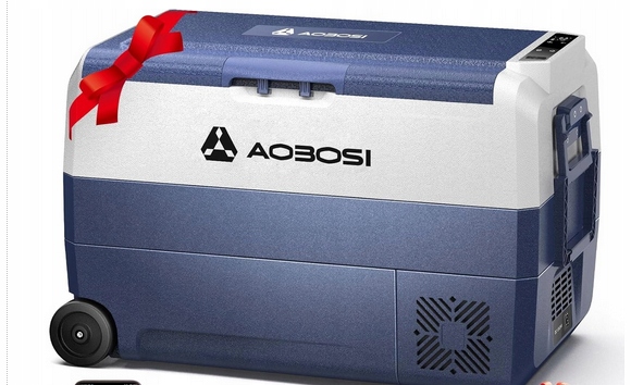 Aaobosi autochladnička 50 l WiFi -20°C 12/24V elektrická do obytného vozu