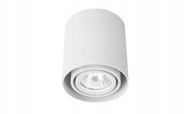 

Oprawa GU10 halogenowa 90x100 ruchoma biała Tuba