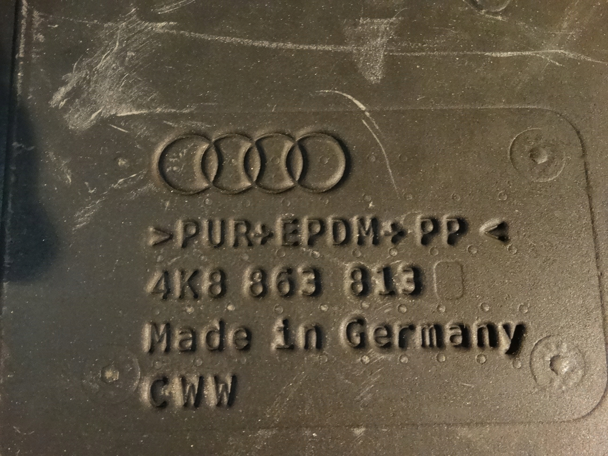 IDEAL hangszigetelő NADKOLA bal hátsó AUDI A7 4K8 1