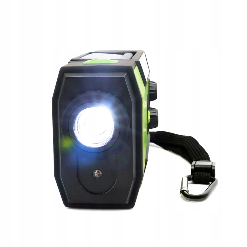 FM/AM/SOS solar Radio z korba dynamo 2000mAh Latarka Model MD-090