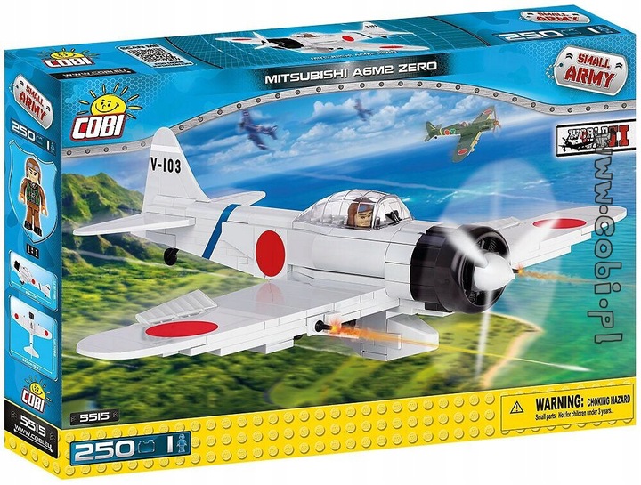 Klocki Cobi Small Army myśliwiec japoński 5515