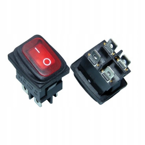 

KCD1-4 przełącznik 4pin 2poz 6A 250V wodoodporny