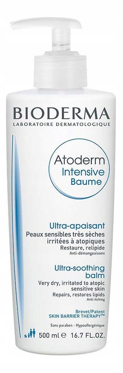 Bioderma Atoderm Intensive Baume kojący Balsam emolientowy do ciała 500ml