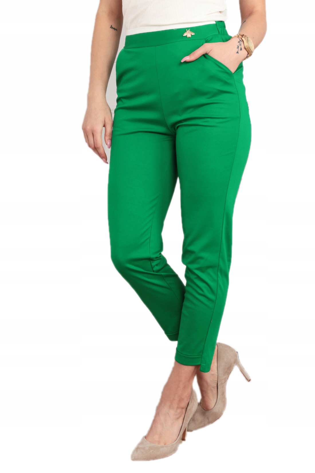 

Spodnie Getry Legginsy Guma Mucha 7/8 44 XXL 2048