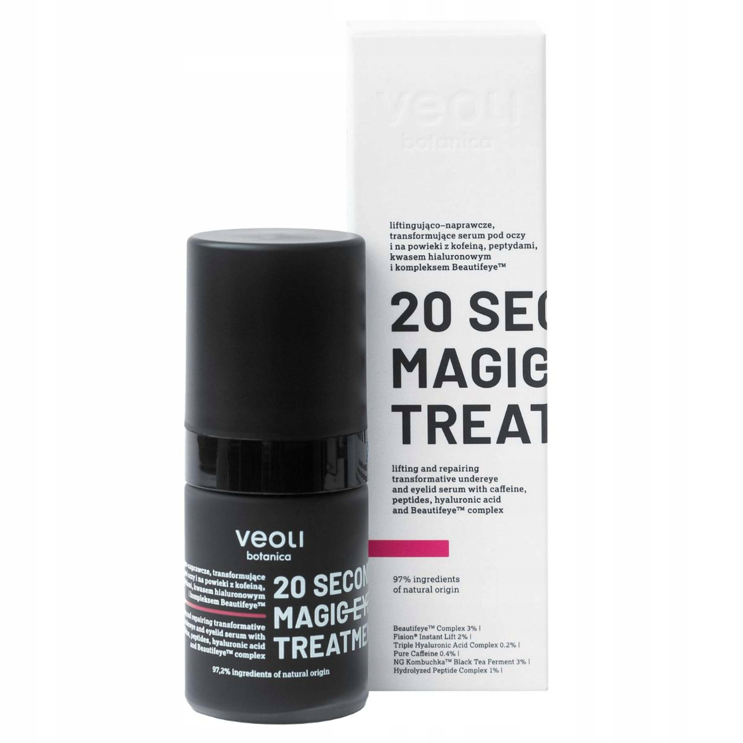 Veoli Botanica 20Seconds Magic Eye Treatment 15ml Oční sérum