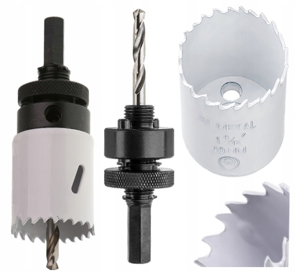 

Otwornica Koronka Bimetalowa 40mm Do Metalu Drewna