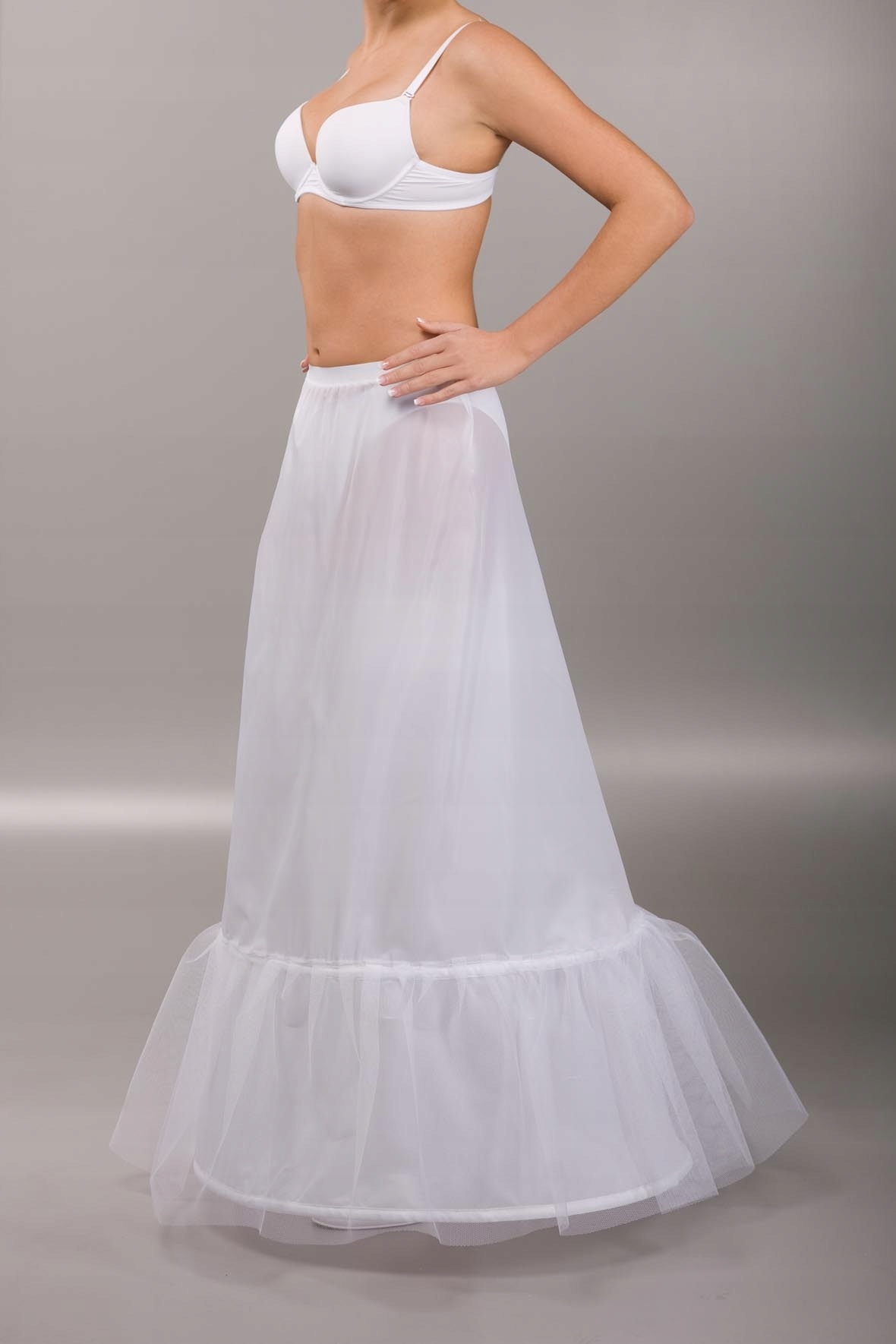 HALKA DO SUKNI ŚLUBNEJ UNIWERSALNA H6 Biała