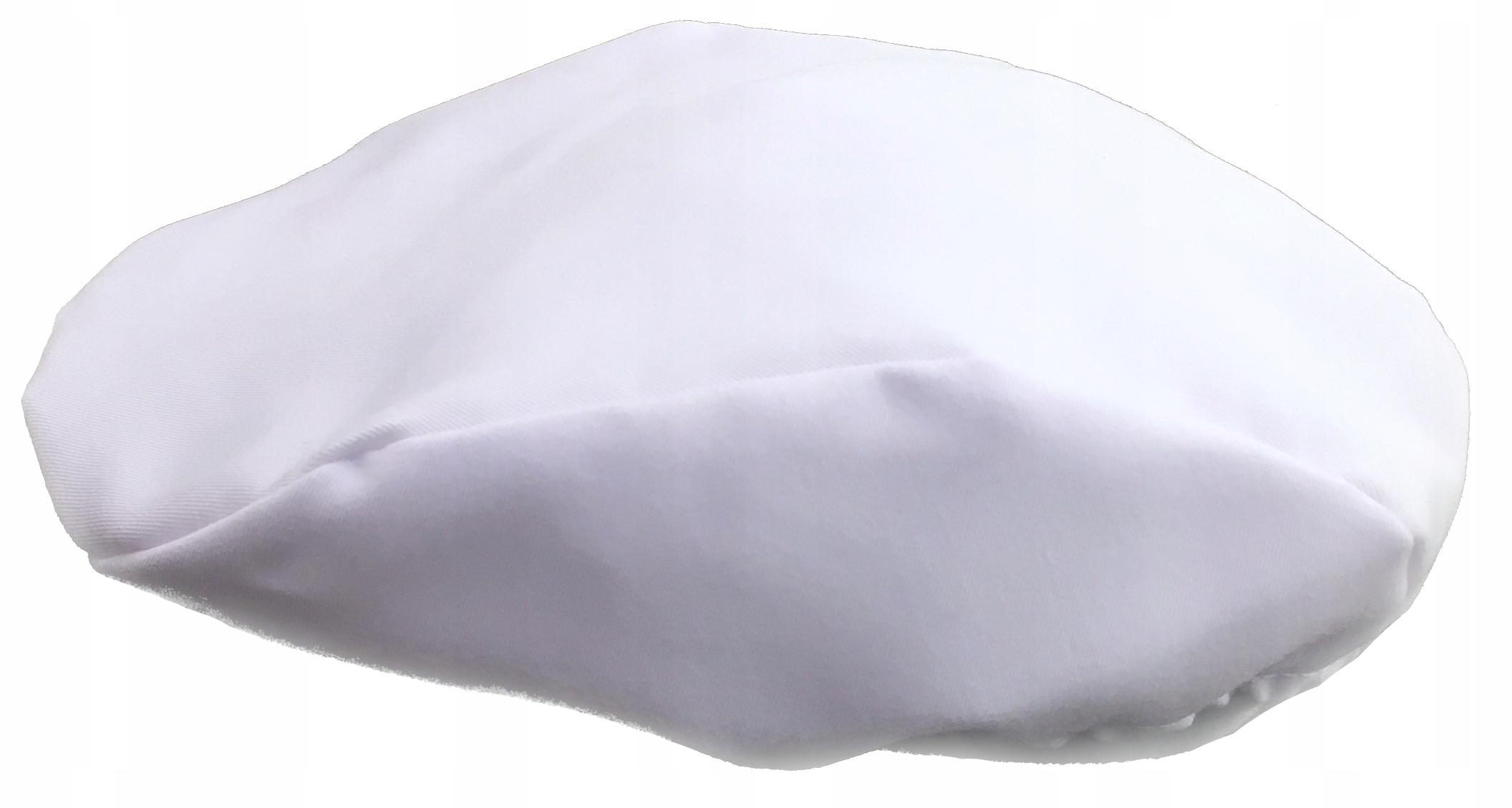 

Kaszkiet czapeczka czapka biały podszyty 68 cm +4m