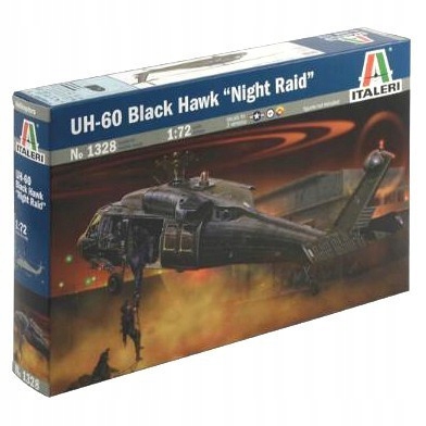 Model Plastový UH-60/MH60 Black Hawk Night Raid