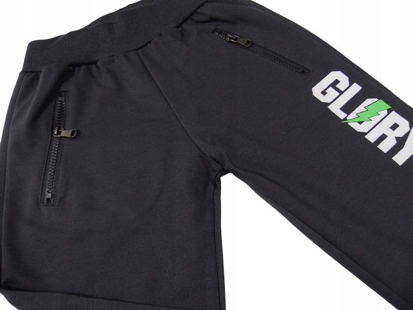 SPODNIE dresowe chłopak 254 GLORY 12-146/152 grey Marka Inna marka