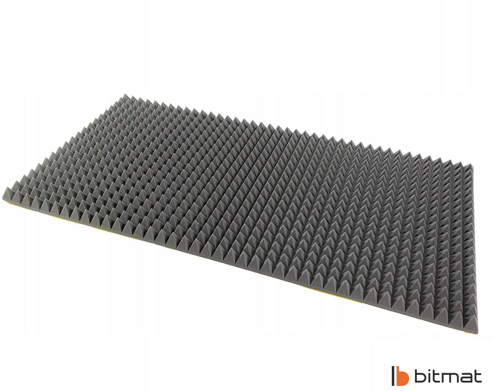 PIRAMIDKA 8cm PIANKA AKUSTYCZNA MATA GĄBKA KLEJEM 200x100cm mata panel Długość 200 cm