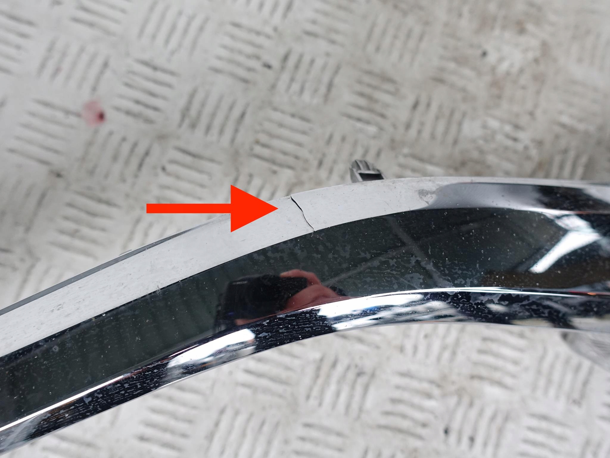 MAZDA CX5 II 17-20 moulding CHROM cover grid