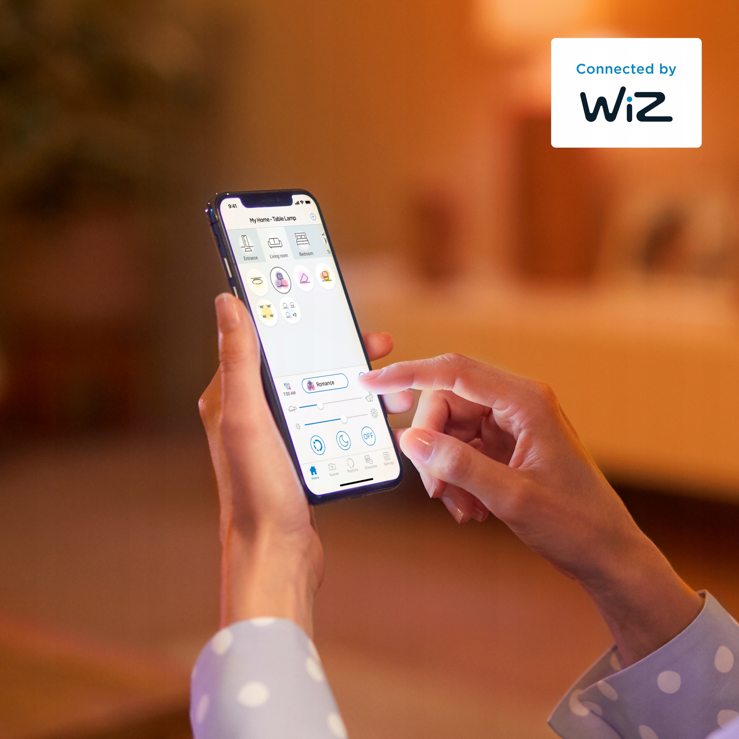 Żarówka LED E14 PHILIPS Smart świeczka 4,9W (40W) WiFi 2700 - 6500K 470lm Marka inna