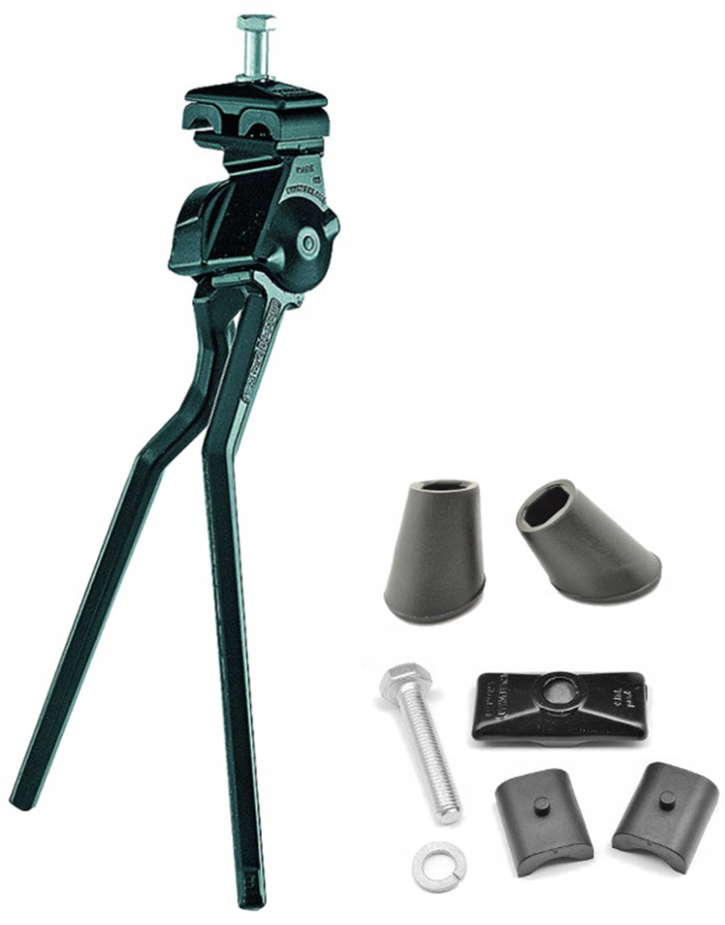 Pletscher Twin L/28 czarna stopki F24