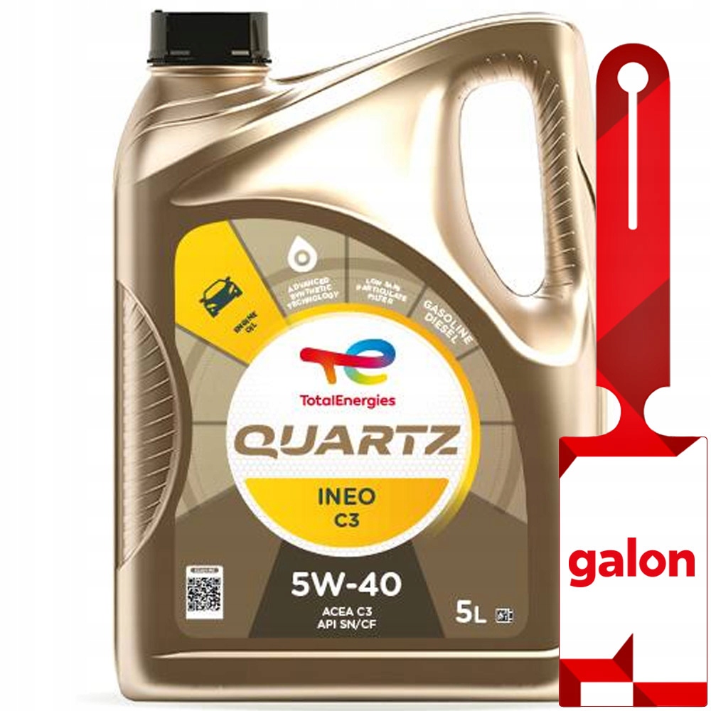 

Total Quartz Ineo C3 5W40 5L