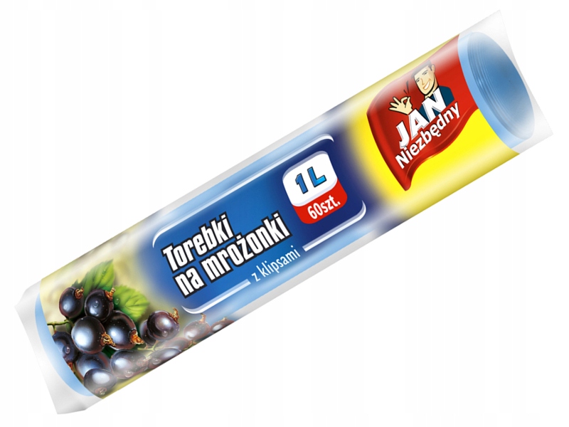 

Jan Niezbędny Torebki Na Mrożonki 1L Klips 60 Szt.