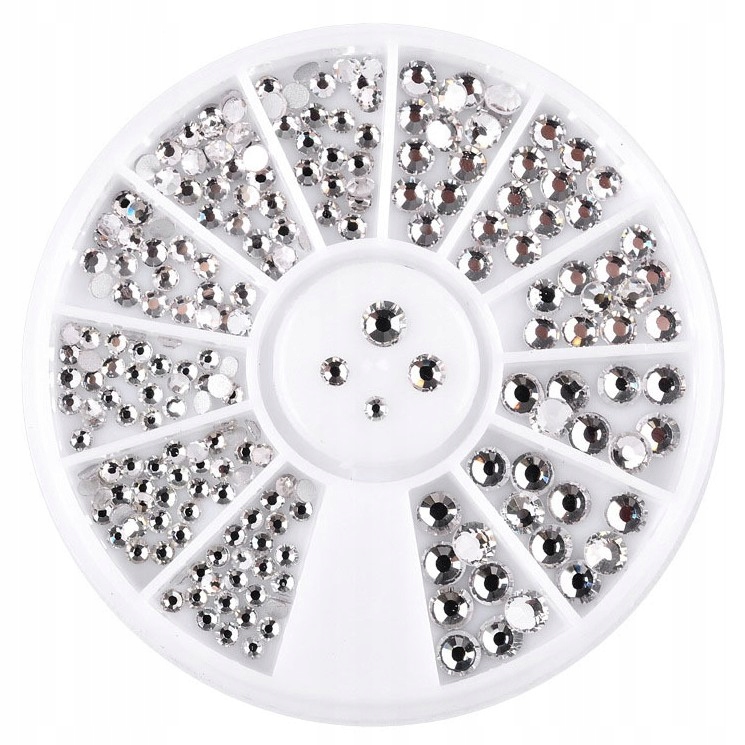 

Karuzela cyrkonie srebrne kryształki Crystal MIX