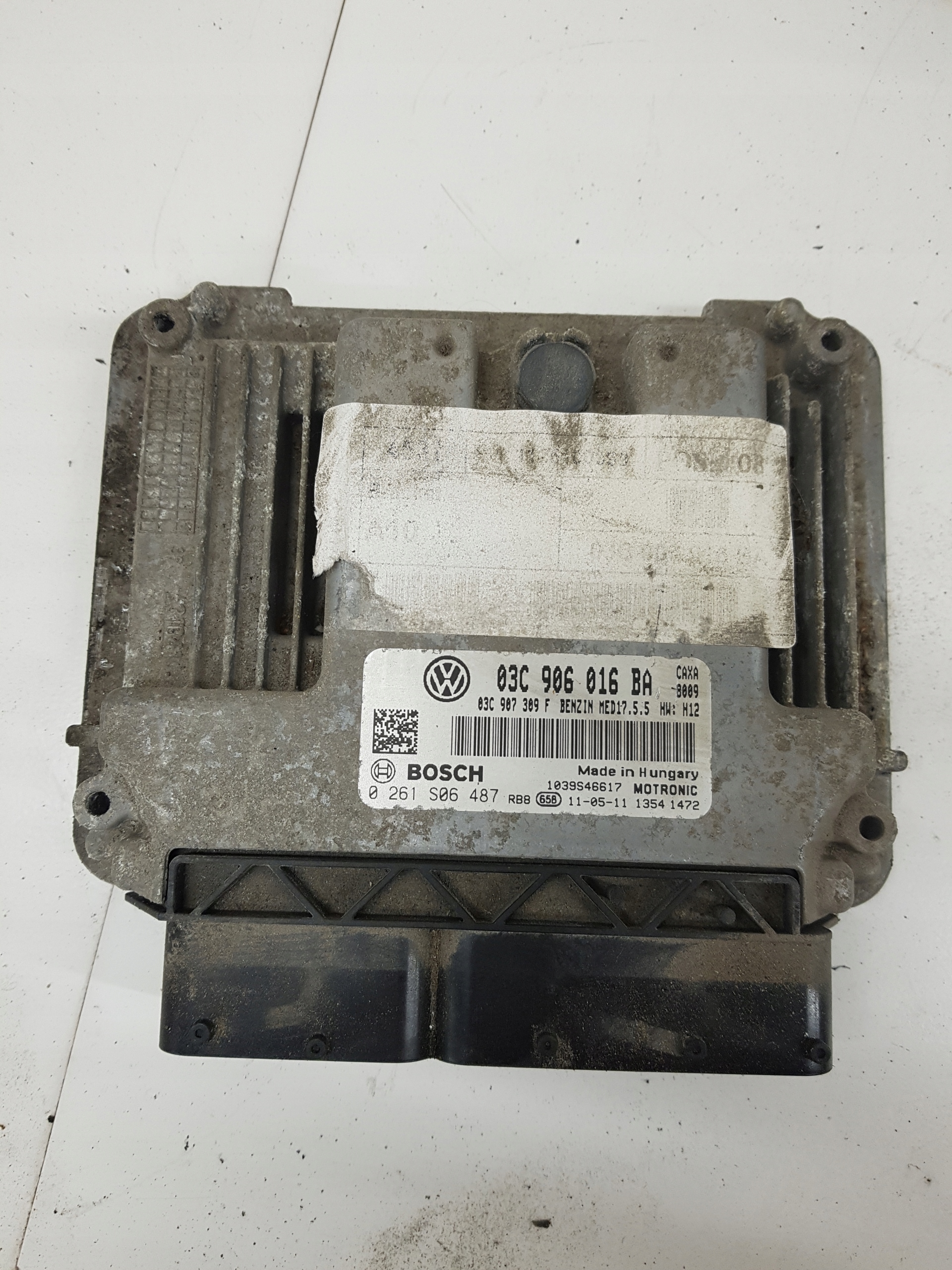 computer of the engine control unit VOLKSWAGEN SCIROCCO