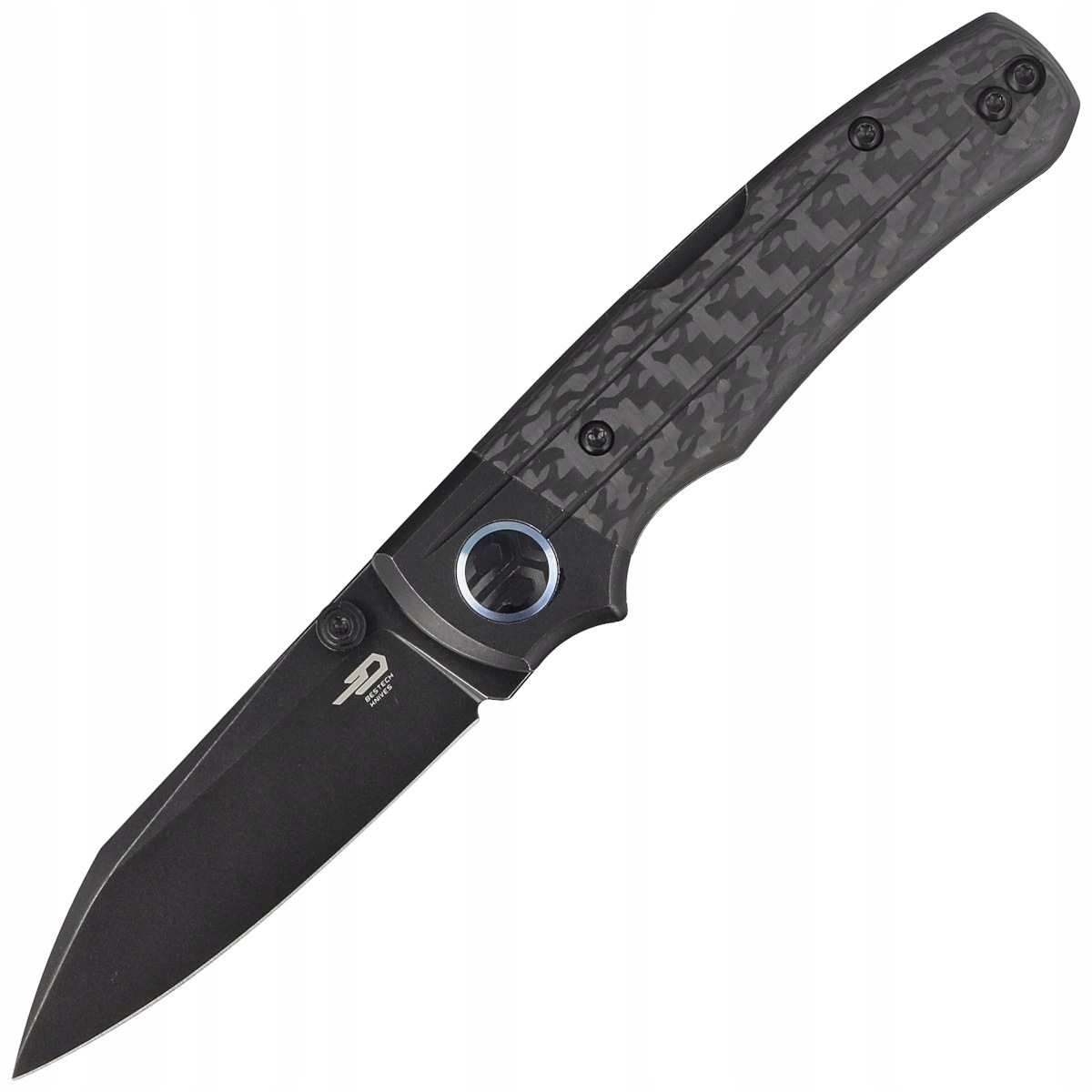 Nóż składany Bestech Tonic Black Titanium/Carbon Fiber (BT2204E)