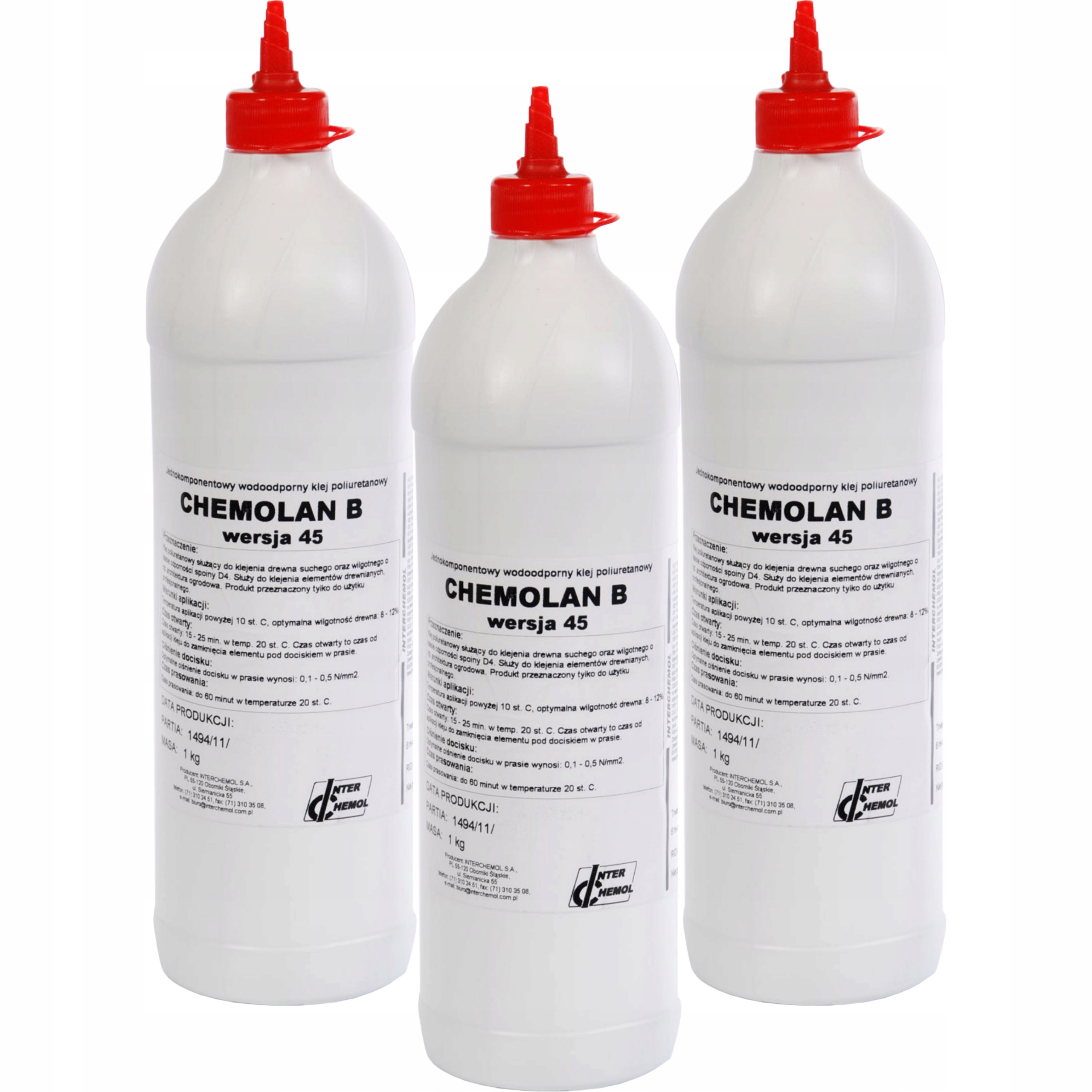 

Chemolan B 45 Klej do drewna poliuretanowy D4 -3kg
