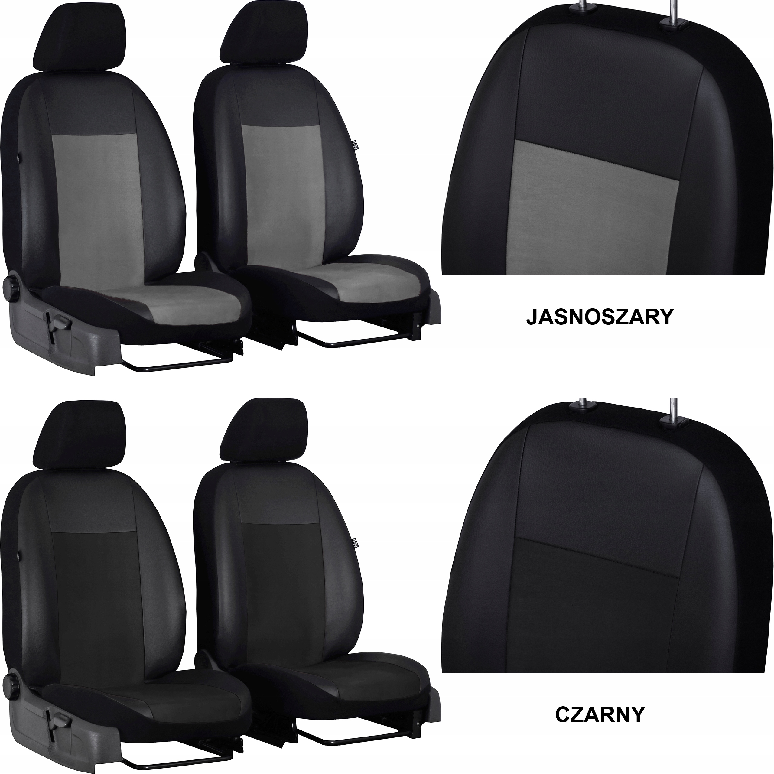 PRZEDNIE POKROWCE MIAROWE LAND ROVER FREELANDER 5d Kolor beżowy brązowy czarny czerwony niebieski szary zielony inny kolor