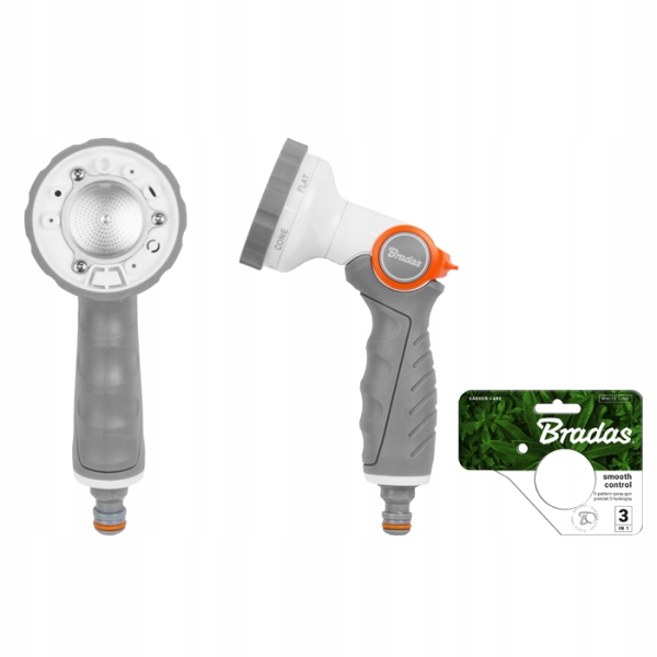 

Pistolet 6-FUNKCYJNY Metalowy Do Ogrodu Bradas