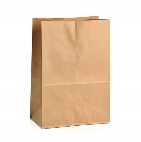 Torby papierowe klockowe 260x160x350 250szt Eko