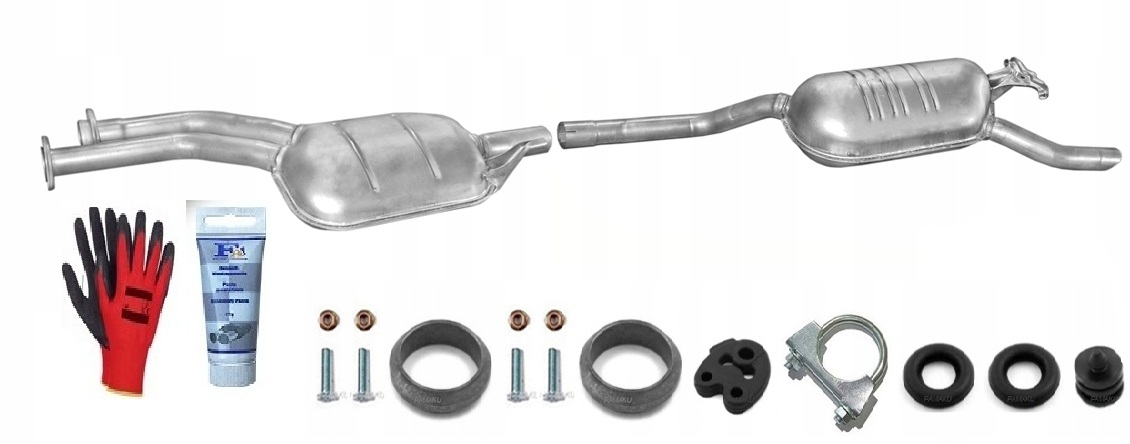 Mercedes W124 E200 E220 (1992-5/1995) Tlumič sada bonus