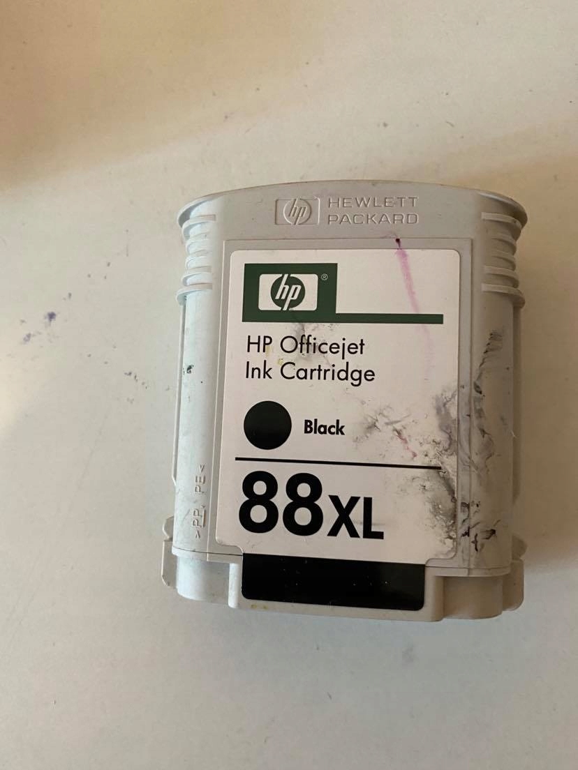 HP WKŁAD TUSZ 88XL BLACK C9396A ORYGINAŁ PUSTY