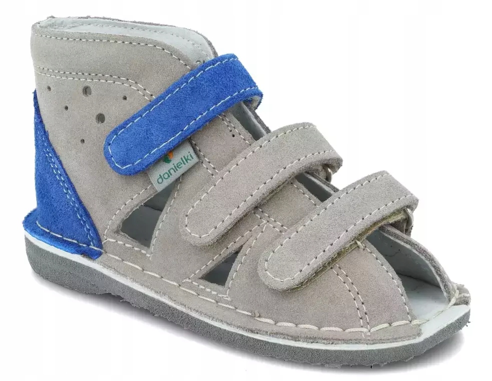 Danielki S104 buty profilaktyczne obcas Thomasa skórzane do przedszkola R21