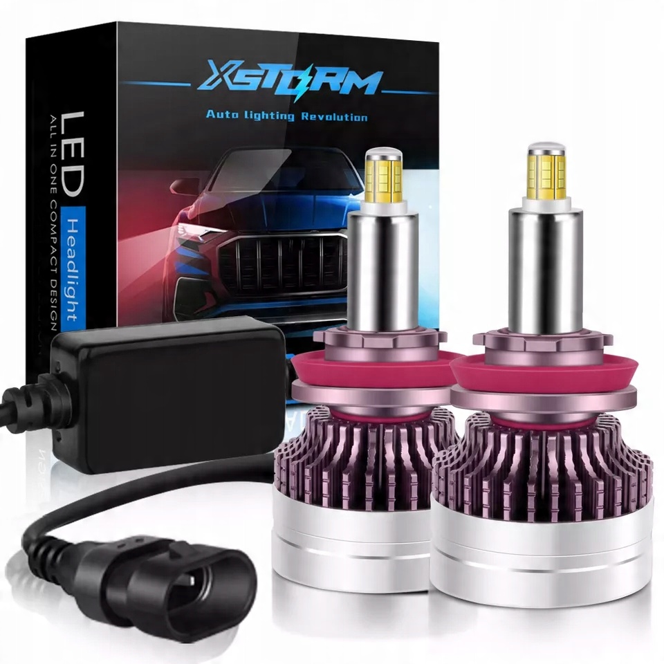 

Żarówki Xstorm Led H8 160W 360° 25000LM Mocne Can