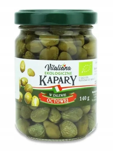 Levně Kapary v octu Vitaliana 140 g