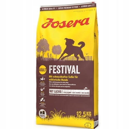 Levně Josera Festival 12,5 kg Suché a vlhké krmivo pro psy s lososem