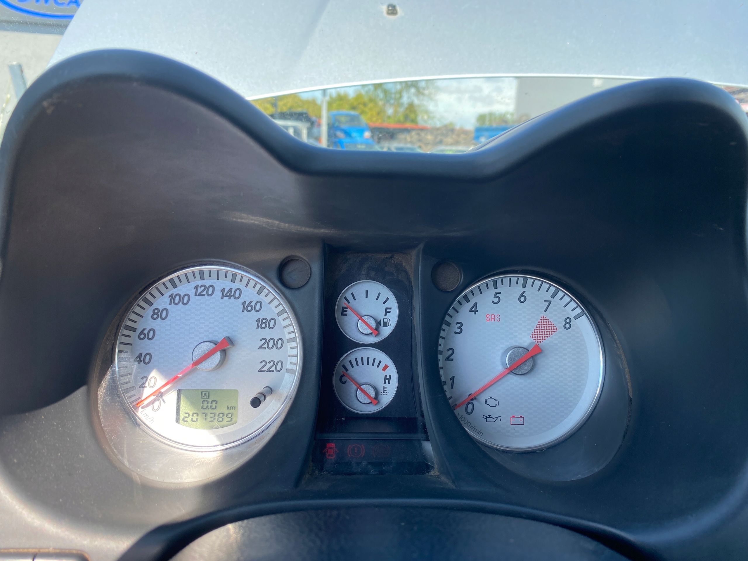 dials dials tachometer Mitsubishi Outlander 1 and 03-06 2.0 4WD