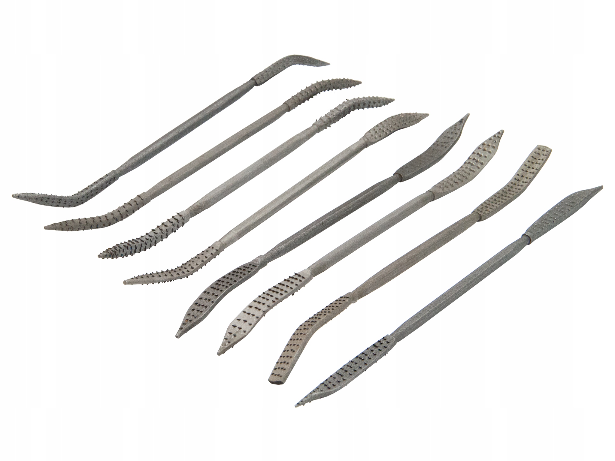 Zestaw 8 tarników profilowych do pracy zgrubnej Hattori, 180 mm