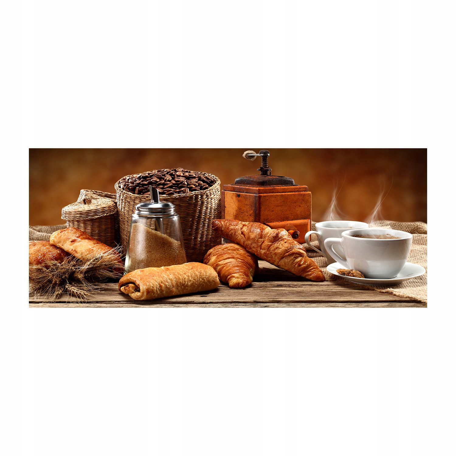 

Foto obraz akryl nowoczesny Śniadanie 125x50 cm