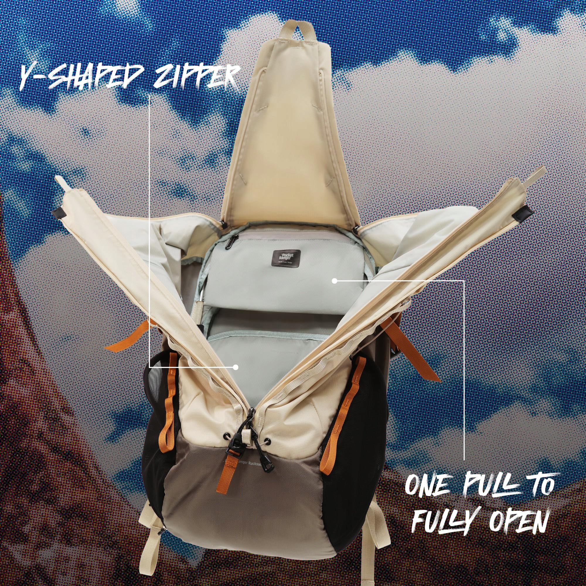 VSGO Plecak Outdoor Na Aparat Fotograficzny 35L Do Fotografii Podróży — miniatura 3