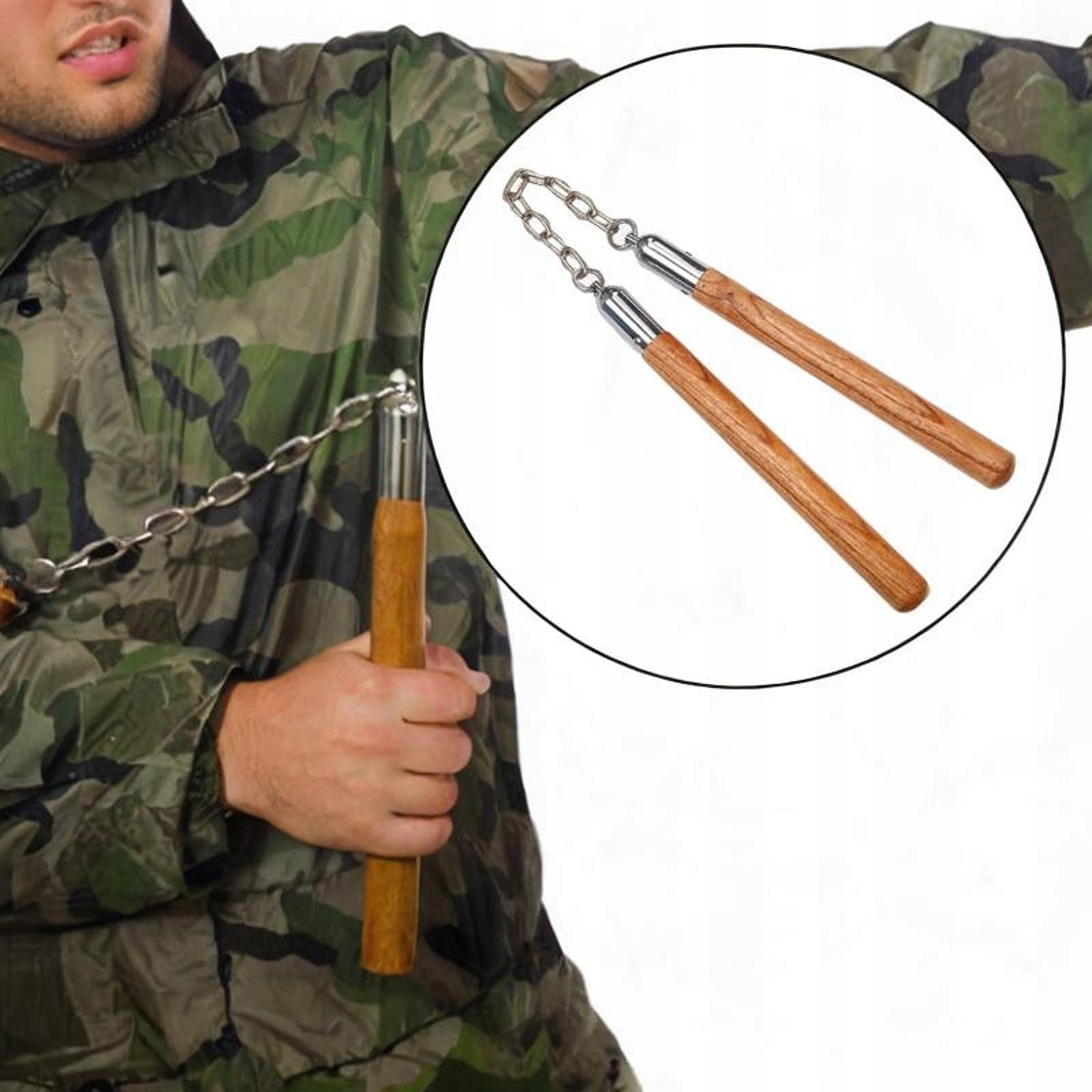 Practice Nunchucks Comfort Grip Навчальні Нунчаки Для Початківців