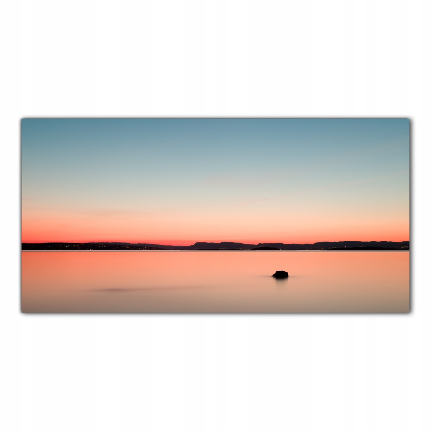 Ocean Západ Slunce 100x50 Kuchyňské skleněné panely