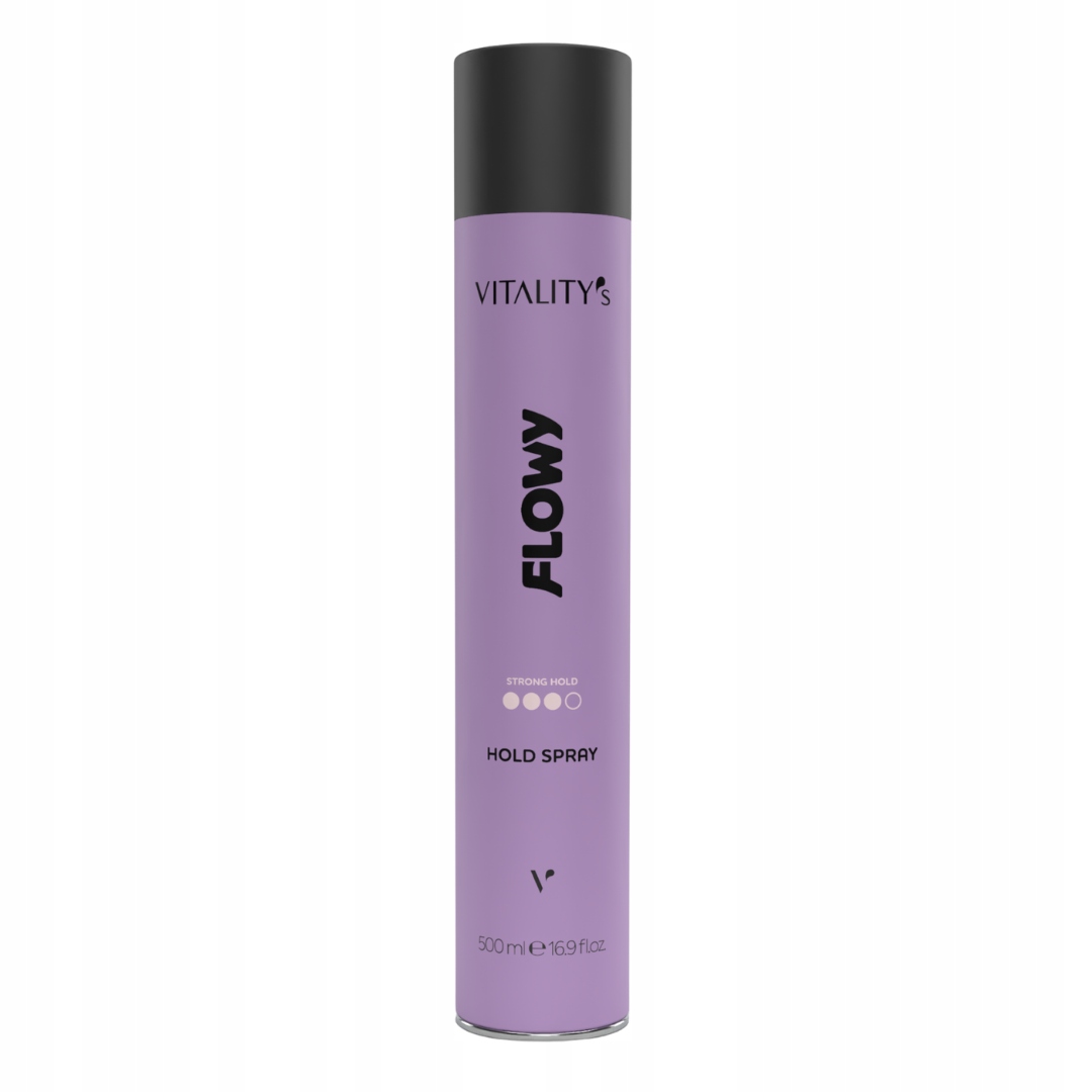 Vitalitys Lakier do stylizacji włosów mocny Flowy Hold spray 500ml