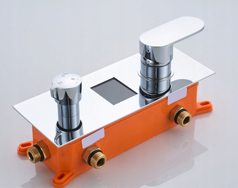 ZESTAW PODTYNKOWY WYŚWIETLACZ DESZCZOWNICA LED Marka bez marki