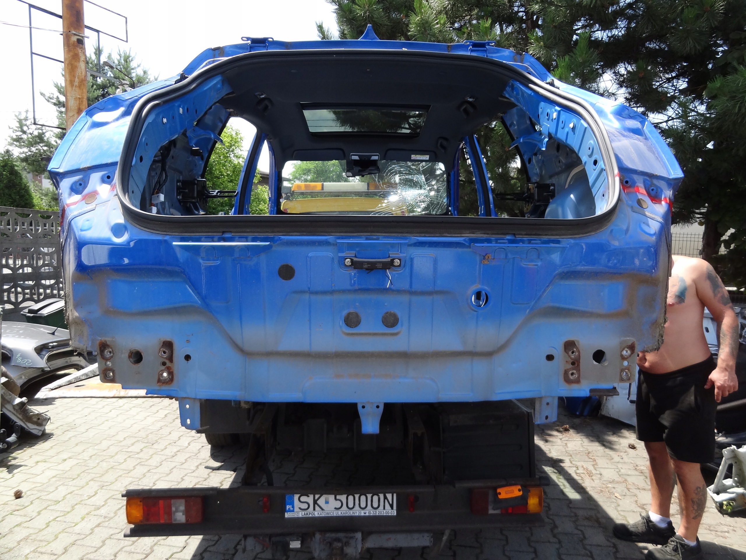 DFSK FENGON 5 2019 PAS TYLNY Z PODLOGA SCIANA TYLNA ORYGINAL Producent części DFSK