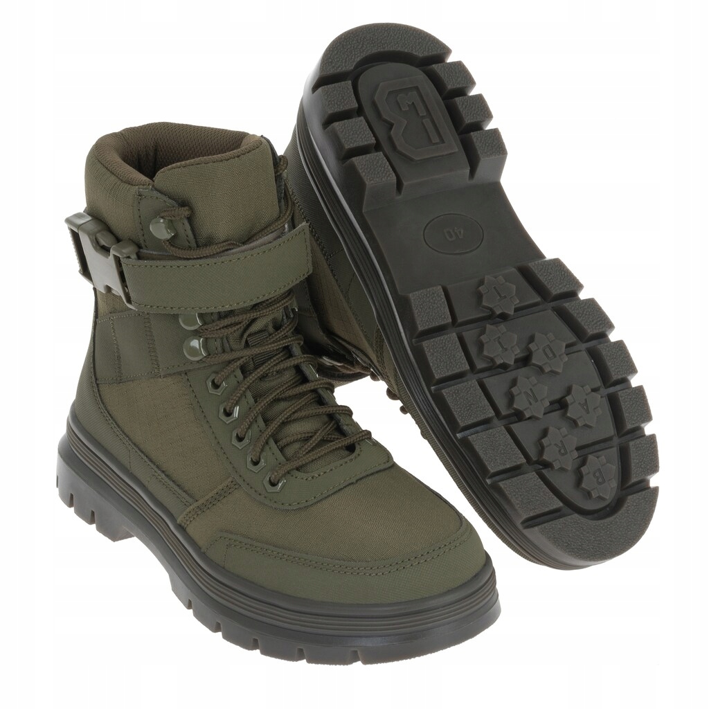 Vojenské taktické boty Brandit Tactical Boots Buckle Olive 41