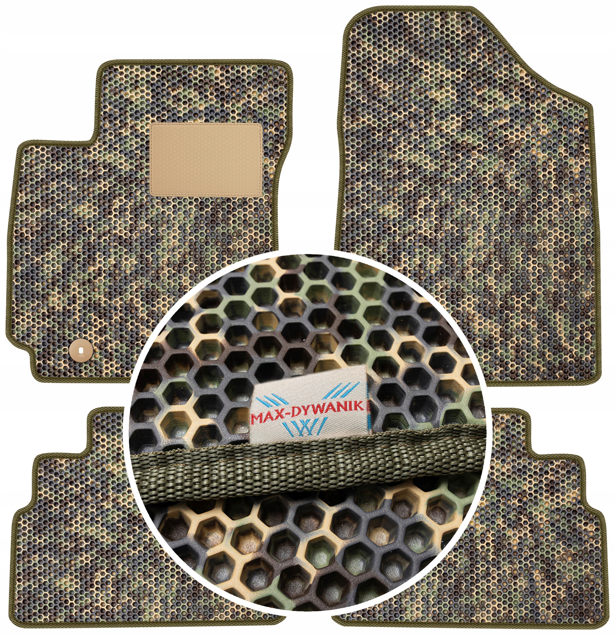 Hyundai Kona II Crossover 2023 Gumové rohože do auta Eva Moro