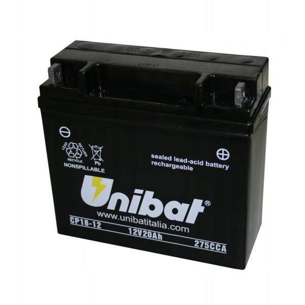 Акумулятор UNIBAT CP18-12 20AH 275A Кельце